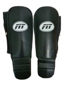 Fighting Fit Shin Guards Muay Thai Leg Instep Protector MMA Kickboxing Pads - Picture 1 of 6