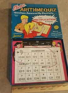 Juego de aritméquiz eléctrico vintage - Imagen 1 de 1