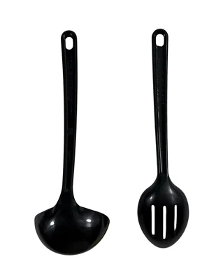 Vintage Ultratemp Black Utensils By Robinson Knife Co Made In The USA (Set Of 2) - Image 1 of 4