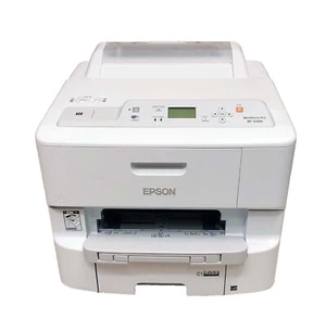 Impresora de inyección de tinta Epson WorkForce Pro WF-6090DW usada - solo 26.000 páginas - Imagen 1 de 3