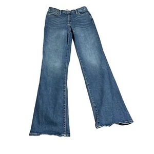 Old Navy Girl Blue Denim Medium Wash Bootcut Jean 16 - Picture 1 of 6