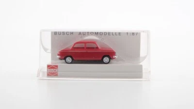 Scala H0 M : 1:87 Busch 48400 NSU 1000 Tt Rosso Nuovo Conf. Orig. - Immagine 1 di 2