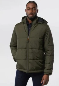 CHAQUETA ACOLCHADA ALLEN NUEVA CON ETIQUETAS Psycho Bunny en Verde Militar Talla M $299 - Imagen 1 de 10