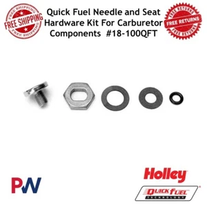 Quick Fuel Needle and Seat Hardware Kit For Carburetor Components??#18-100QFT - Picture 1 of 8
