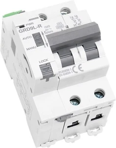 GEYA RIARMO STOP E & GO GRD9L-R SALVAVITA MAGNETOTERMICO 25A 2P Auto Riarmabile - Picture 1 of 6