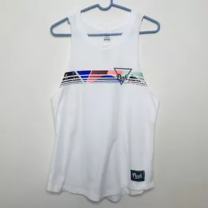 Camicia top Victoria's Secret ROSA Muscle Tank S piccolo triangolo orlo rotondo scoop - Foto 1 di 6