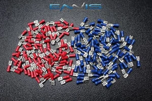 400 PK 14-16 CALIBRE 18-22 VINILO DESCONEXIÓN RÁPIDA .205 HEMBRA 200 PIEZAS TERMINALES EA - Imagen 1 de 4