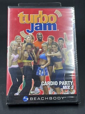 Turbo Jam: Cardio Party - Mix 3 (DVD, 2007) Brand New SEALED Foto 1 de 2