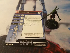 Star Wars Miniatures Force Unleashed 26 Verpine Tech - Picture 1 of 1