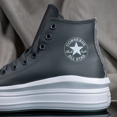 CONVERSE CTAS MOVE CANVAS HI shoes for women A01344C  size 9 - Image 1 of 4