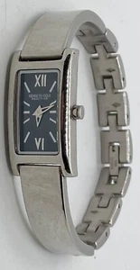 KENNETH COLE REACTION Ladies Watch NEW BATT Slim Blue Dial WR For 5.75-6” Wrists - Picture 1 of 8