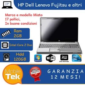 PC RICONDIZIONATO RIGENERATO NOTEBOOK PORTATILE ECONOMICO GRANDE 17'' - Foto 1 di 1