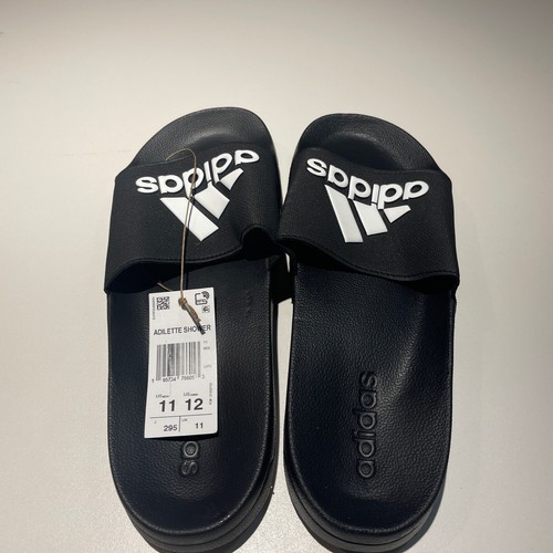 Adidas Scivoli neri unisex Uomo taglia 11 Donna taglia 11