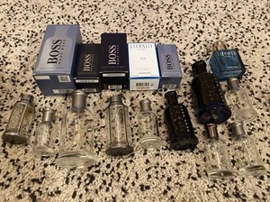 Empty Used After Shave Bottles & Boxes.  - Picture 1 of 9