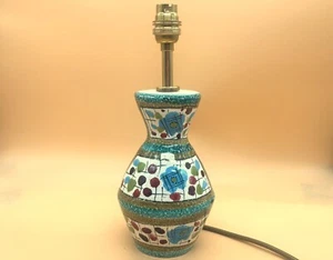 Mid Century Modern Fratelli Fanciullacci Keramik Italien Tischlampe. - Bild 1 von 11