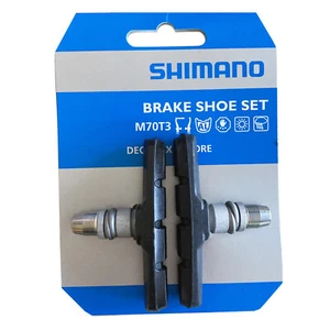Shimano Deore LX BR-T660 M70T3 V-Brake Pads Replacement Brake Shoe & Nut Set