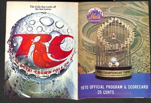 OCTOBER 1, 1968 CHICAGO CUBS @ NEW YORK METS SCORECARD, LINEUPS WRITTEN IN - Picture 1 of 2