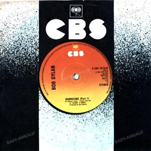 Bob Dylan - Hurricane Part 1+2 UK Single 7" 1976 (VG+) jukebox ' - Picture 1 of 1