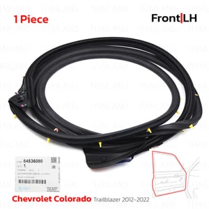 Front Left Door Rubber Seal Weatherstrip For Chevrolet Colorado 2012 - 2022 - Imagen 1 de 9