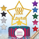 Custom Cake Topper Good Luck Glitter Personalised Customised Toppers Decoration