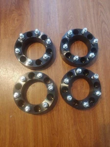 4 Qty 2" Wheel Spacers 6x5.5" 6x139.7mm 108mm CB 14x1.5 Lug 200-655-655-1415B - Picture 1 of 2