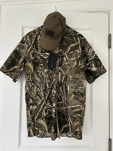 Beretta Camo Shirt L Vented Right Hand Shooting Hunting ShortSleeve Tactical cap - Picture 1 of 24