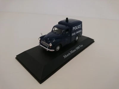 MORRIS MINOR 1000 VAN UK Voiture police anglaise 1/43 ATLAS DIECAST MODEL CAR U4 - Photo 1/3