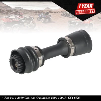 For 2012-2019 Can-Am Outlander 1000 1000R 4X4 6X6 Front Differential Drive Shaft - Image 1 of 4