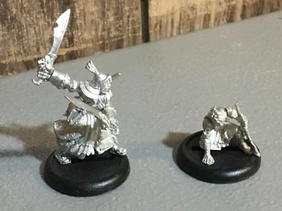 A30984 WARMACHINE HORDES PROTECTORATE MENOTH METAL IDRIAN SKIRMISHER CHIEFTAIN - Image 1 of 4