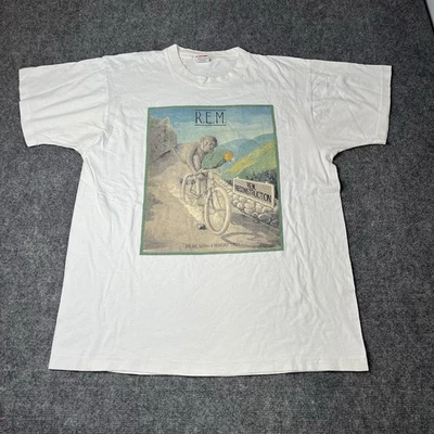 Camiseta De Colección REM Fables Of Reconstruction Tour Para Hombres XL Camiseta Banda Puntada Única Foto 1 de 4
