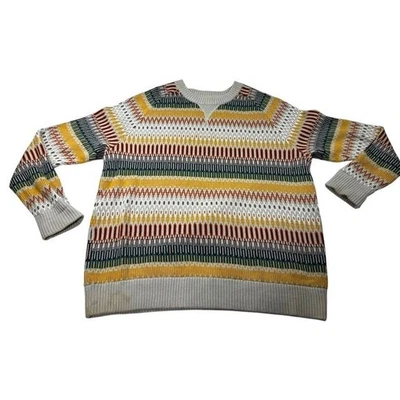 Mossimo Striped Sweater Multicolor Size XXL - Image 1 of 4