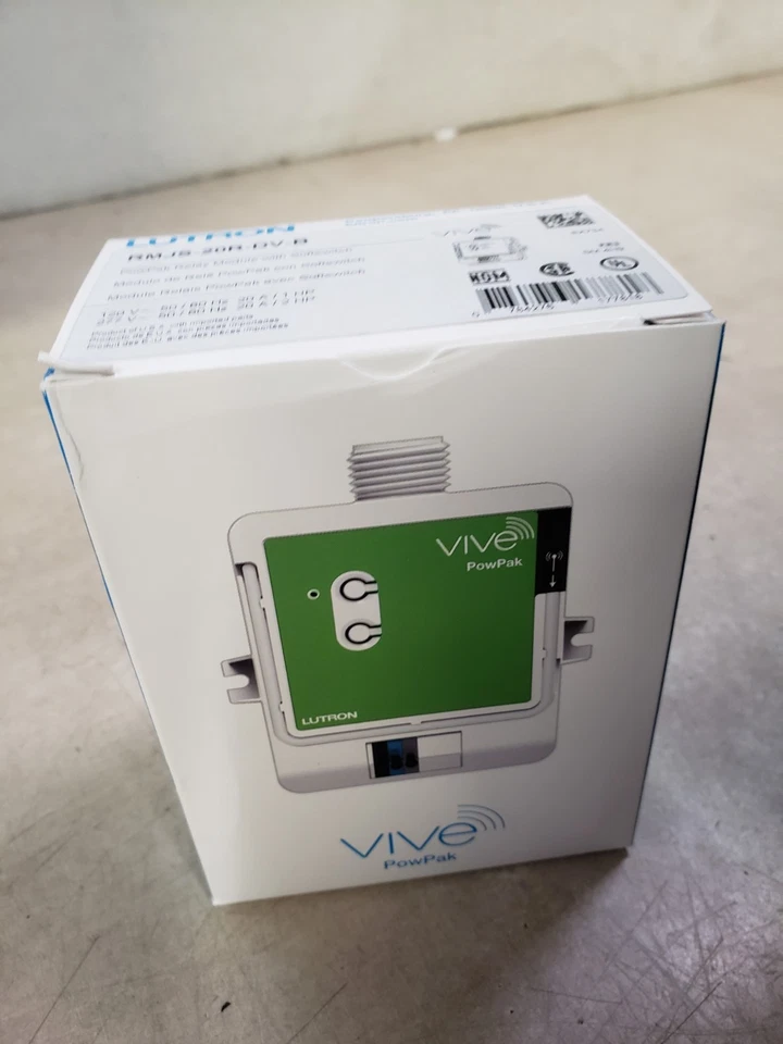 Контроль приемника Lutron RMJS-20R-DV-B PowPak 20 А - Изображение 1 из 4