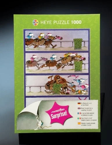 Puzzle HEYE 29173 Mordillo: ¡Sorpresa! Caballos 1000 piezas de JP Foto 1 de 1