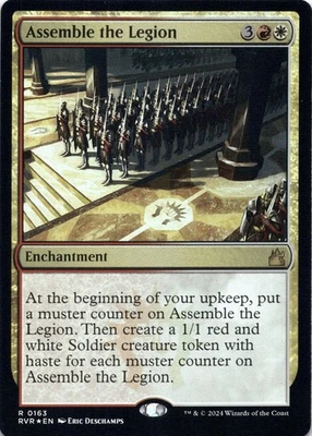 Assemble the Legion (Foil) Ravnica Remastered - Magic MTG NM - Image 1 of 2
