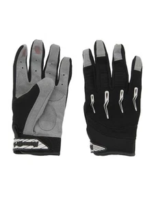 Guantes de equitación de silicona todo terreno Race-Driven ATV MX con la punta de los dedos negros - Imagen 1 de 8