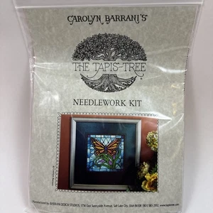 Kit de Aguja Carolyn Barrani's Tapis-Tree "Mariposa Monarca" Nuevo - Imagen 1 de 4