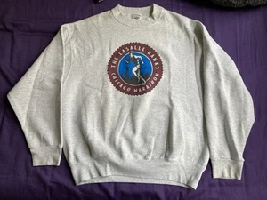 1994 Lasalle Banks Chicago Marathon Sweatshirt Size Large - Picture 1 of 5