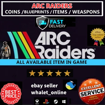 ARC Raiders🔥Blueprints Coins Stations Mats Attachments Fast ship🚀Virtual Item - Image 1 of 4