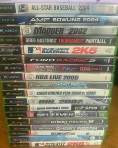 Lote Juegos Microsoft Xbox - 18 Juegos y Fundas (¡Todos Funcionando!) - Imagen 1 de 2