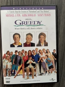 Greedy 1994 US Impor DVD Region 1 - Like New - Picture 1 of 2