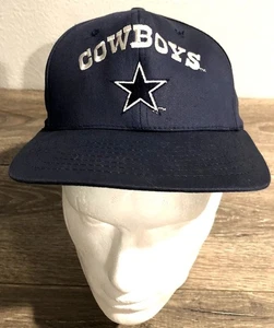 Cappello berretto snapback NFL vintage anni 80 90 NFL Dallas Cowboys cotone usato in ottime condizioni - Foto 1 di 7