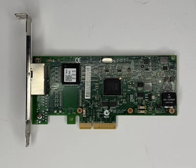 Сетевой адаптер Dell Intel I350-T2 два порта PCI-e 424RR 7MJH5 полный профиль - Изображение 1 из 4