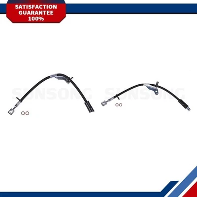 2 mangueras de freno delanteras Sunsong para Chevrolet Equinox 2011 2012 2013 2014 2015 Foto 1 de 4