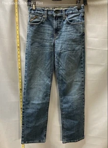 Ariat Boys Blue B5 Slim Fit Adjustable Waistband Denim Straight Jeans Size 12 - Picture 1 of 6