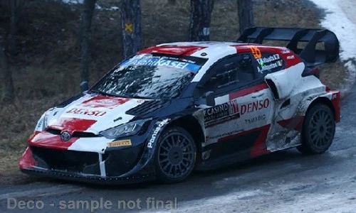 IXO MODEL RAM834 TOYOTA GR YARIS N.18 RALLY MONTE CARLO 2022 KATSUTA/JOHSTON 1:4 - Immagine 1 di 1