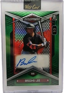 Brooks Lee Wild Card Just The Hits Auto 1/3 - Picture 1 of 2