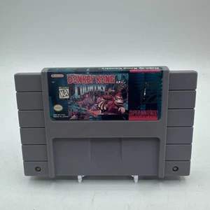 Donkey Kong Country SNES Authentic Tested - Foto 1 di 3