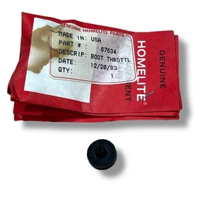 Original OEM Homelite Kettensäge Drosselklappe 67634 neuer alter Lagerbestand - Bild 1 von 1