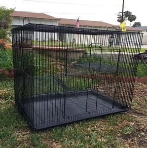 30" LARGE Chew-Proof Hamster Chinchilla Ferret Rat Mice Gerbil Rodent Degu Cage - Picture 1 of 8