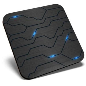 Square Single Coaster - Futuristic Technology Gaming Style #21568 - Picture 1 of 4